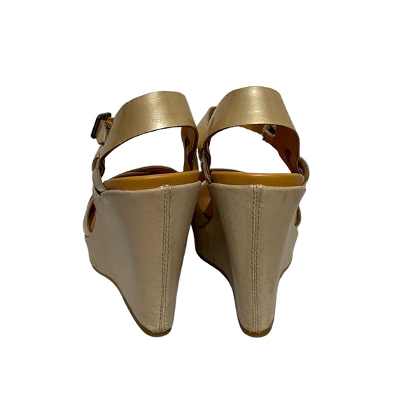 Kork-Ease Bette Leather Platform Wedge Sandal 8 - Picture 11 of 13